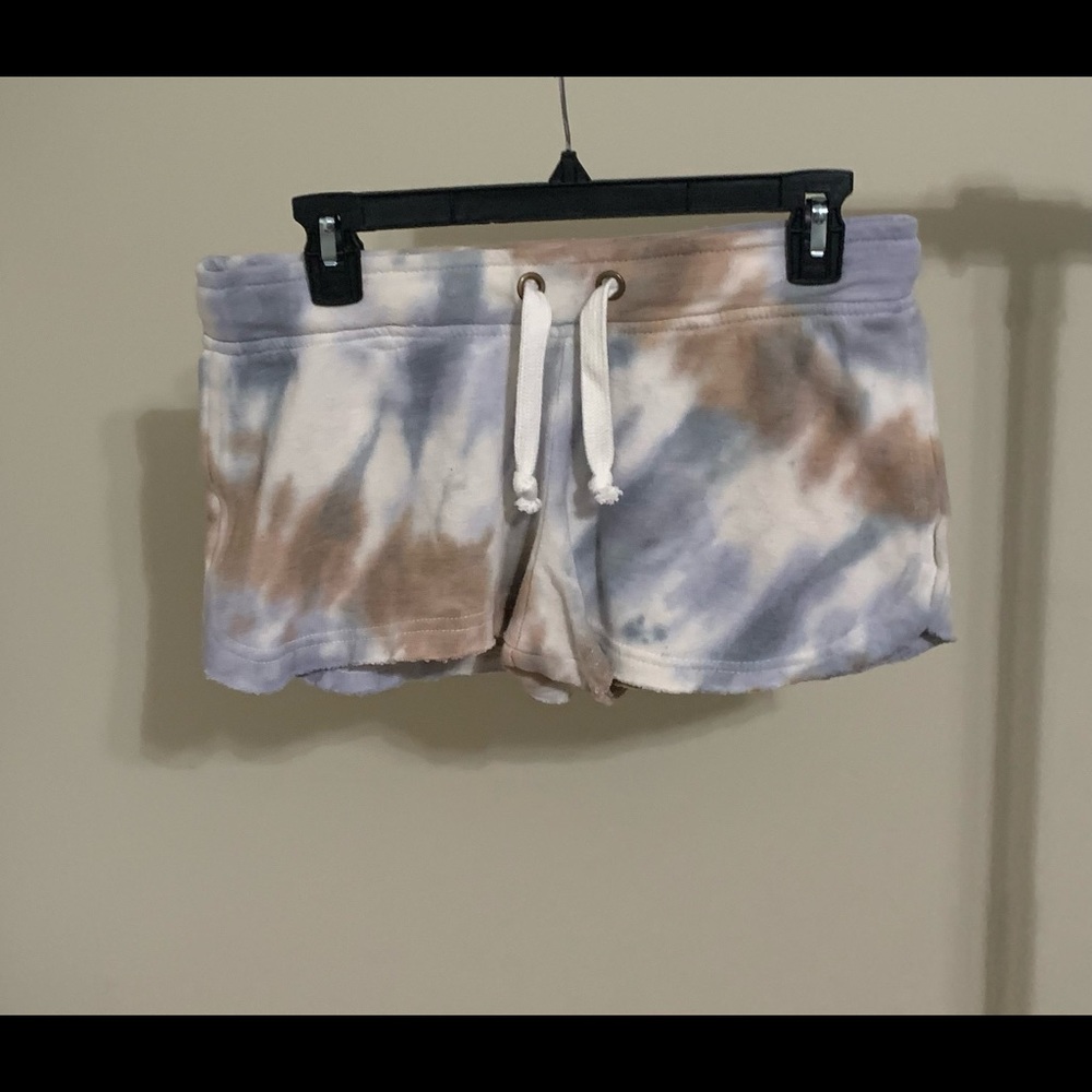TYE DYE BURNOUT SHORT M